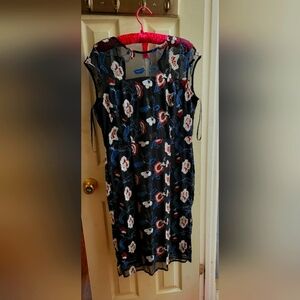 Black Floral Dress
